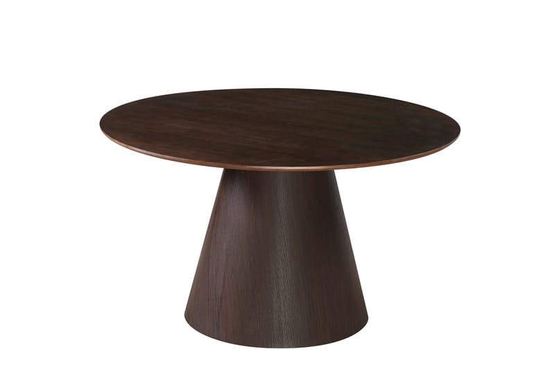 Siena Matbord Runt 130cm, Rökt ek