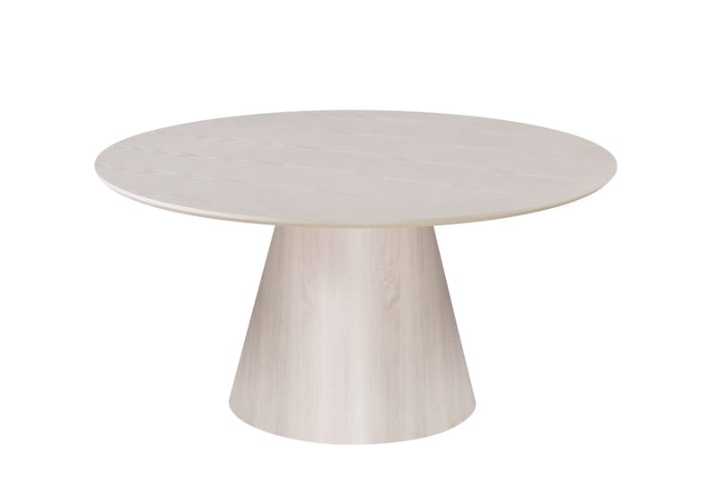 Siena Matbord Runt 150cm Whitewash