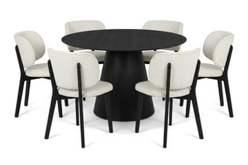 130 cm - Svartlaserad ek