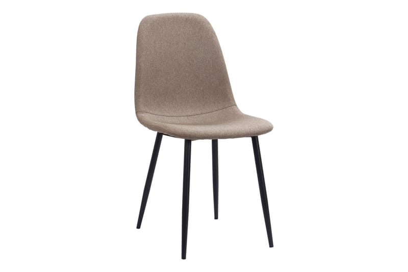 Siena Matgrupp runt 110 cm Svart med 4 Nibe Matstolar - Svart - Möbler - Matplats - Matgrupp & matbord med stolar