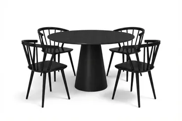 110 cm - Svartlaserad ek