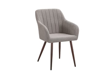 Siena Matgrupp runt 110 cm Valnöt med 4 Filippa Matstolar - Valnöt - Möbler - Matplats - Matgrupp & matbord med stolar