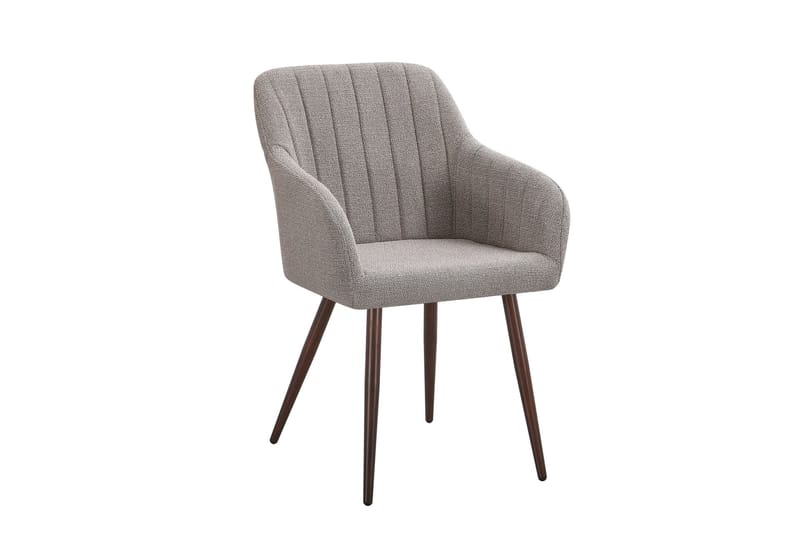 Siena Matgrupp runt 110 cm Valnöt med 4 Filippa Matstolar - Valnöt - Möbler - Matplats - Matgrupp & matbord med stolar