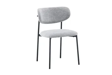 Siena Matgrupp runt 130 cm med 6 Lucy Matstolar - Valnöt - Möbler - Matplats - Matgrupp & matbord med stolar