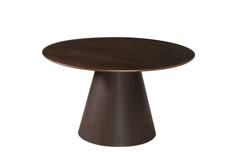 Siena Matgrupp runt 130 cm Rökt Ek med 6 Elsie Matstolar - Rökt ek/Vit - Möbler - Matplats - Matgrupp & matbord med stolar