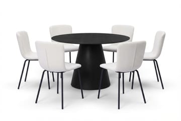 130 cm - Svartlaserad ek