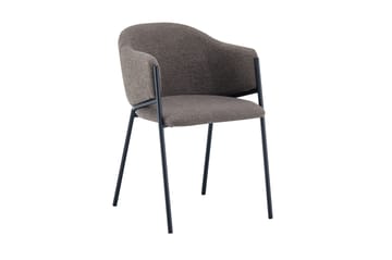 Siena Matgrupp runt 150 cm med 6 Filip Matstolar - Valnöt - Möbler - Matplats - Matgrupp & matbord med stolar