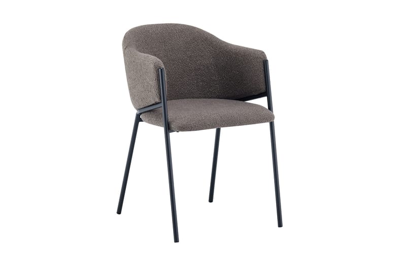Siena Matgrupp runt 150 cm med 6 Filip Matstolar - Valnöt - Möbler - Matplats - Matgrupp & matbord med stolar