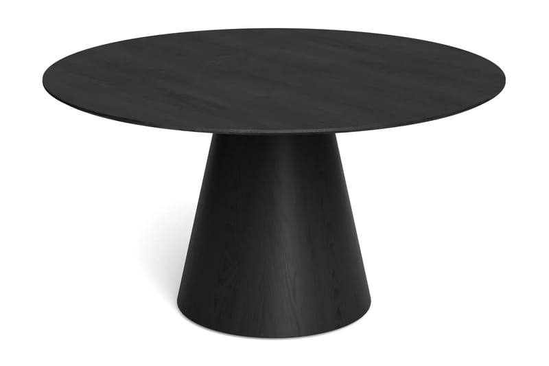 Siena Matgrupp runt 150 cm Svart med 6 Gemmiano Matstolar - Svart - Möbler - Matplats - Matgrupp & matbord med stolar