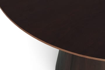 Siena Runt Matbord 150 cm i Trä med Rökt Ek-utseende - Mörkbrun - Möbler - Matplats - Matbord & köksbord