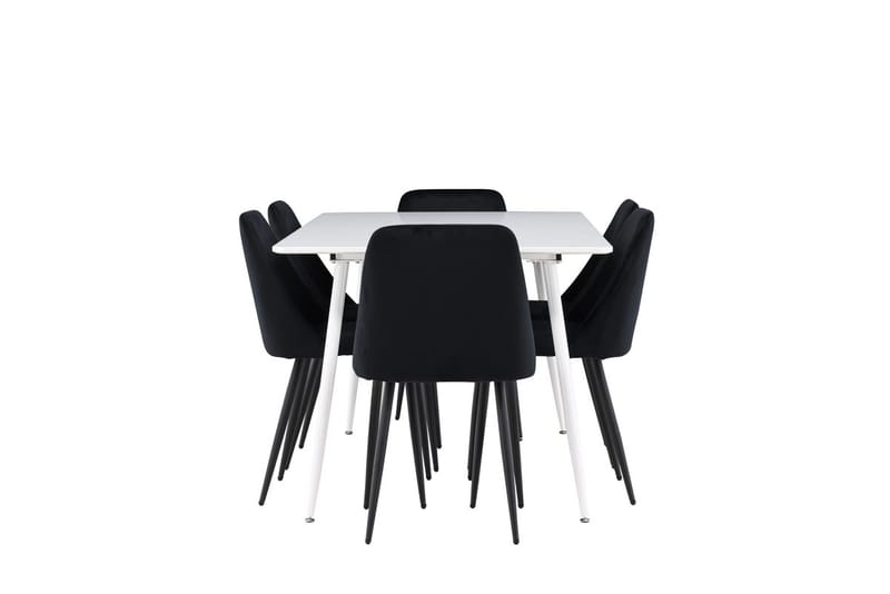 Silar Matbord 180x90 cm med 6 Night Matstol - Möbler - Matplats - Matgrupp & matbord med stolar