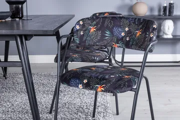 Sleek Matbord 195 cm Förlängningsbart med 6 Arrow Fåtölj - Möbler - Matplats - Matgrupp & matbord med stolar