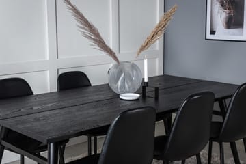 Sleek Matbord 195 cm Förlängningsbart med 6 Polar Köksstol - Möbler - Matplats - Matgrupp & matbord med stolar