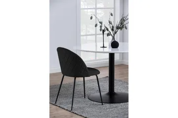 Stabby Runt Matbord 110 cm i Marmor - Vit - Möbler - Matplats - Matbord & köksbord