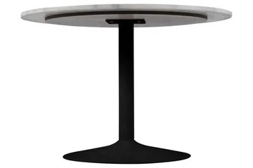 Stabby Runt Matbord 110 cm i Marmor - Vit - Möbler - Matplats - Matbord & köksbord