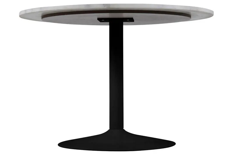Stabby Runt Matbord 110 cm i Marmor - Vit - Möbler - Matplats - Matbord & köksbord