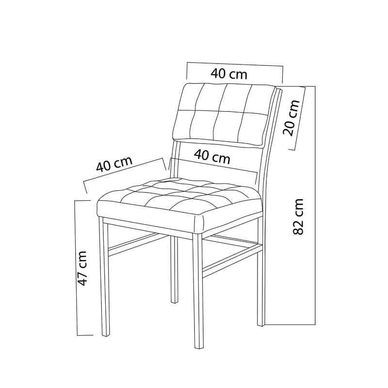 Stedum Matgrupp Bord 110 cm + 4 Stolar - Antracit Och Valnöt - Möbler - Matplats - Matgrupp & matbord med stolar