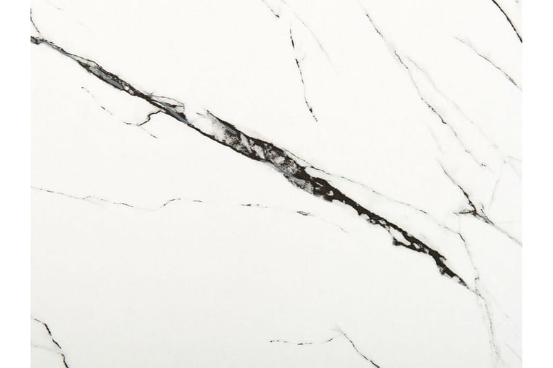 Stensby Matbord 90x200 cm - Vit/Guld - Möbler - Matplats - Matbord & köksbord