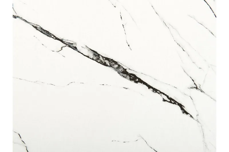 Stensby Matbord 90x200 cm - Vit/Guld - Möbler - Matplats - Matbord & köksbord