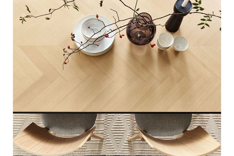 Stensville Matbord 90x90 cm - Ljusbrun/Svart - Möbler - Matplats - Matbord & köksbord