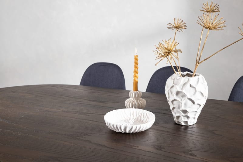 Stone Matbord 220x100x74 cm Oval med 6 Polar Matstol - Möbler - Matplats - Matgrupp & matbord med stolar