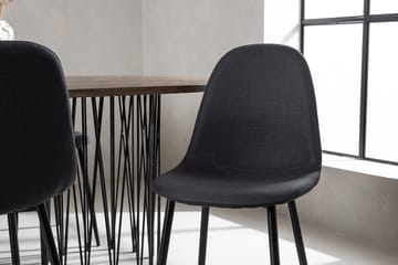 Stone Matbord 220x100x74 cm Oval med 6 Polar Matstol - Möbler - Matplats - Matgrupp & matbord med stolar