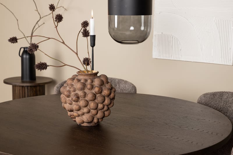 Stone Matgrupp 120 cm Rund med 4 Modesto stolar - Beige - Möbler - Matplats - Matgrupp & matbord med stolar