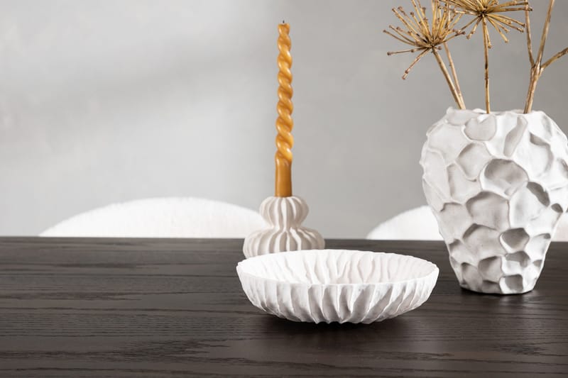 Stone Matgrupp 220 cm Oval med 4 Chico Stolar - Svart - Möbler - Matplats - Matgrupp & matbord med stolar