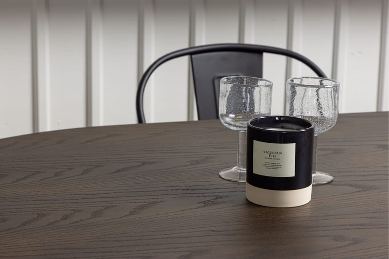 Stone Matgrupp 220 cm Oval med 4 Tempe Stolar - Svart - Möbler - Matplats - Matgrupp & matbord med stolar