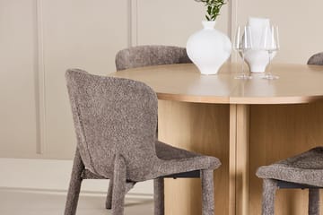 Strada Matbord 120 cm Rektangulär med 4 Astoria Matstol - Möbler - Matplats - Matgrupp & matbord med stolar