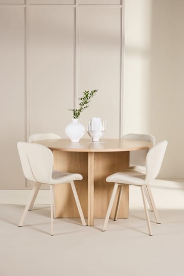 Strada Matbord 120 cm Rektangulär med 4 Lilja Matstol - Möbler - Matplats - Matgrupp & matbord med stolar