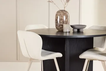 Strada Matbord 120 cm Rektangulär med 4 Lilja Matstol - Möbler - Matplats - Matgrupp & matbord med stolar