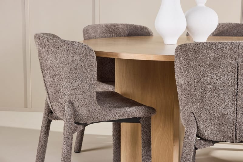 Strada Matbord 120 cm Rektangulär med 6 Astoria Matstol - Möbler - Matplats - Matgrupp & matbord med stolar