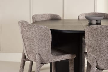 Strada Matbord 120 cm Rektangulär med 6 Astoria Matstol - Möbler - Matplats - Matgrupp & matbord med stolar