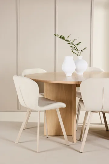 Strada Matbord 120 cm Rektangulär med 6 Lilja Matstol - Möbler - Matplats - Matgrupp & matbord med stolar