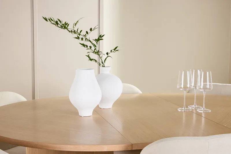 Strada Matbord 120 cm Rektangulär med 6 Lilja Matstol - Möbler - Matplats - Matgrupp & matbord med stolar