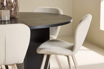 Strada Matbord 120 cm Rektangulär med 6 Lilja Matstol - Möbler - Matplats - Matgrupp & matbord med stolar