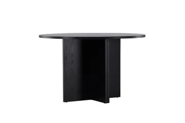 Strada Matbord 120 cm Rektangulär - Svart - Möbler - Matplats - Matbord & köksbord