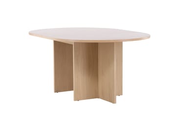 Strada Rektangulärt Matbord 120 cm med Trä- och Ekutseende - Whitewash - Möbler - Matplats - Matbord & köksbord