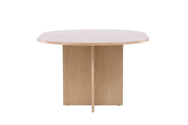 Strada Rektangulärt Matbord 120 cm med Trä- och Ekutseende - Whitewash - Möbler - Matplats - Matbord & köksbord