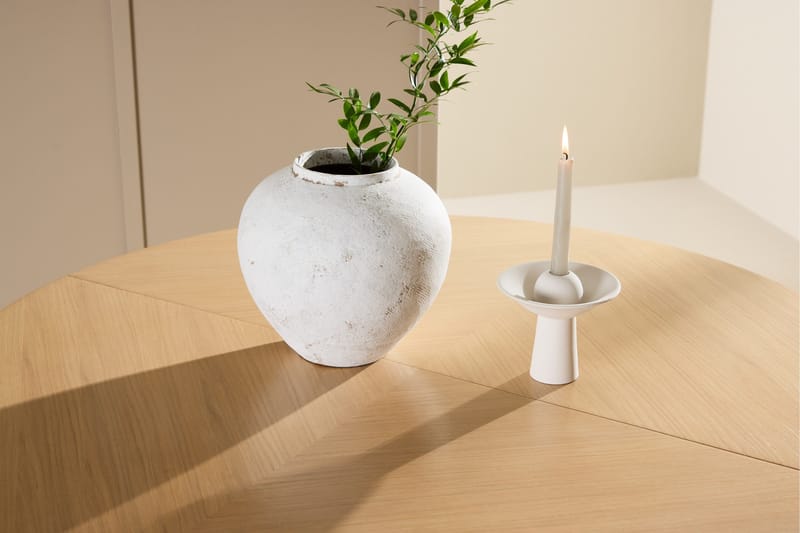 Strada Rektangulärt Matbord 120 cm med Trä- och Ekutseende - Whitewash - Möbler - Matplats - Matbord & köksbord