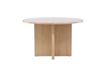 Strada Rektangulärt Matbord 120 cm med Trä- och Ekutseende - Whitewash - Möbler - Matplats - Matbord & köksbord