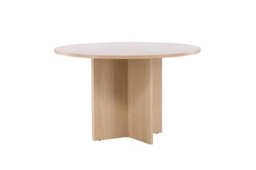 Strada Rektangulärt Matbord 120 cm med Trä- och Ekutseende - Whitewash - Möbler - Matplats - Matbord & köksbord