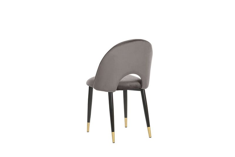 Tavernes Sammetsstol 2-pack - Grå - Möbler - Matplats - Matstol & köksstol