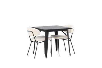 Tempe Matbord 80 cm med 2 Chico Matstol - Möbler - Matplats - Matgrupp & matbord med stolar