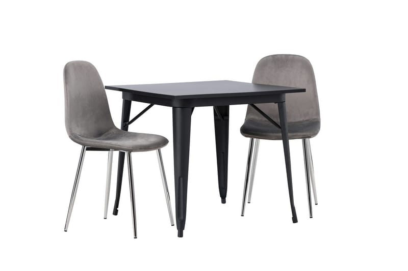 Tempe Matbord 80 cm med 2 Eva Matstol - Möbler - Matplats - Matgrupp & matbord med stolar