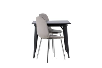 Tempe Matbord 80 cm med 2 Eva Matstol - Möbler - Matplats - Matgrupp & matbord med stolar