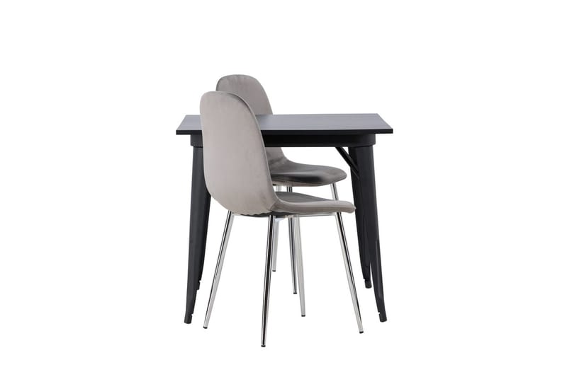 Tempe Matbord 80 cm med 2 Eva Matstol - Möbler - Matplats - Matgrupp & matbord med stolar