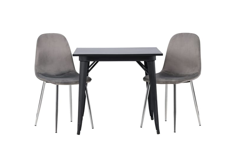 Tempe Matbord 80 cm med 2 Eva Matstol - Möbler - Matplats - Matgrupp & matbord med stolar