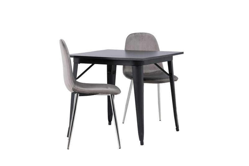 Tempe Matbord 80 cm med 2 Eva Matstol - Möbler - Matplats - Matgrupp & matbord med stolar